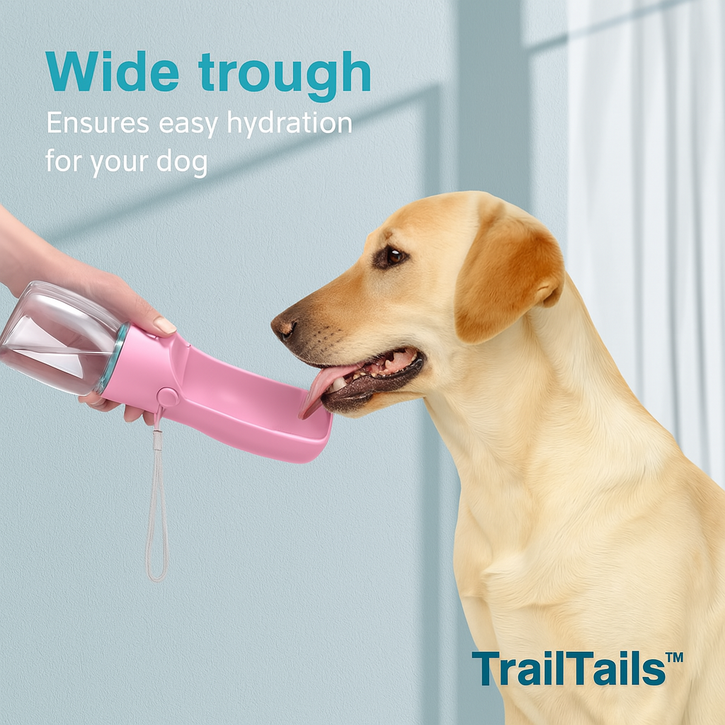 Portable Dog Water Bottle β Leak-Proof & Foldable Bowl